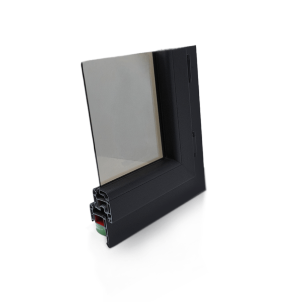 Hinged Diamond 60mm Black